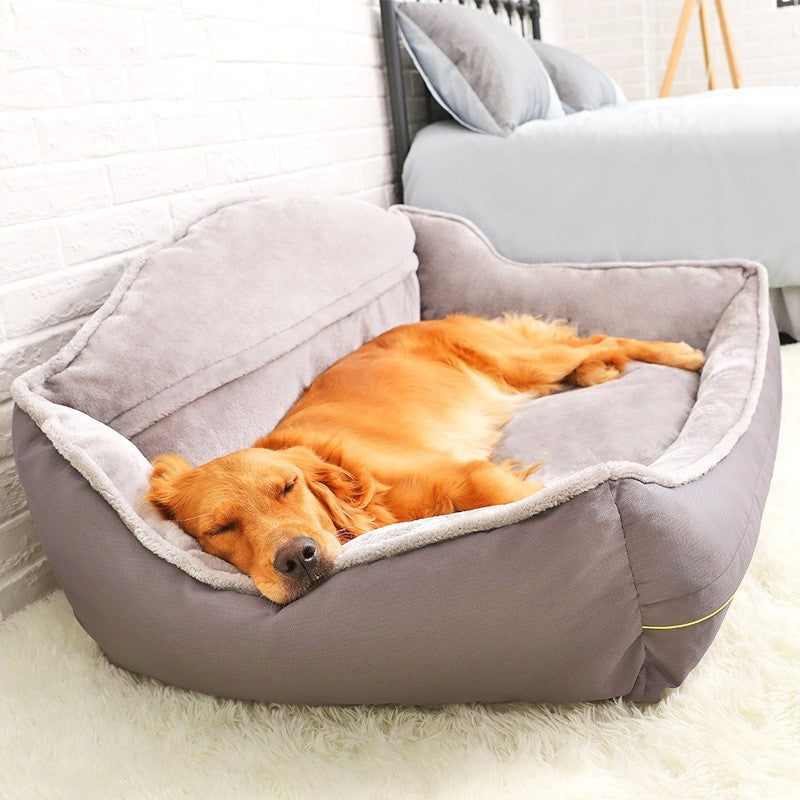 Pet’s Lounging Comfort: Premium Sofa-Style Dog Bed