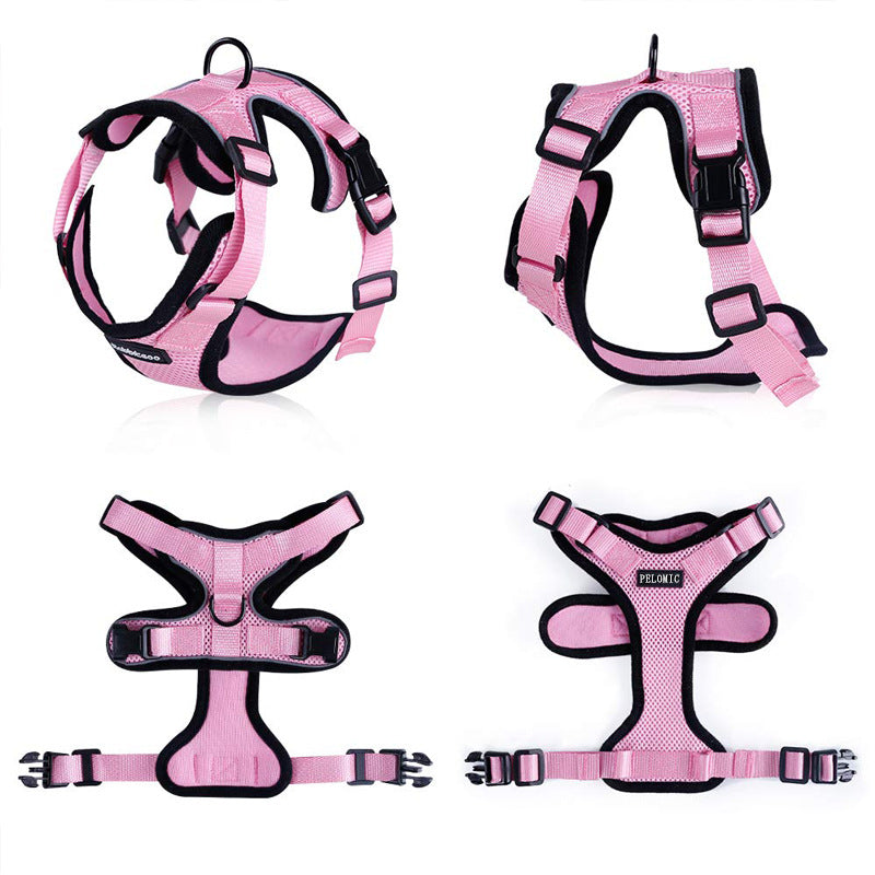 PawProwl Escape-Proof Adjustable Cat Harness with Leash