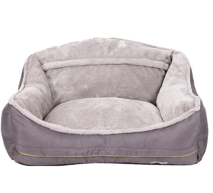 Pet’s Lounging Comfort: Premium Sofa-Style Dog Bed
