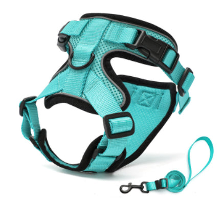 PawProwl Escape-Proof Adjustable Cat Harness with Leash