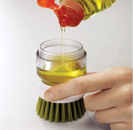 Non-Slip Soap Dispensing Dish Brush