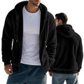 Men’s Loose Fit Solid Color Long Sleeve Polyester Top