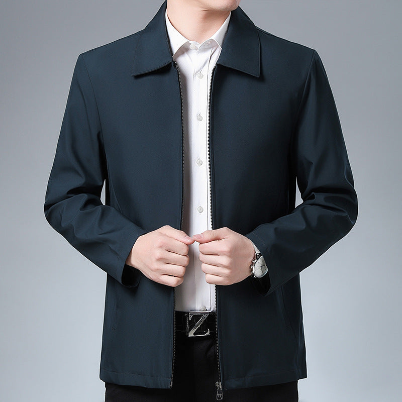 Refined Casual Lapel Jacket for Men – Smart & Everyday Wear