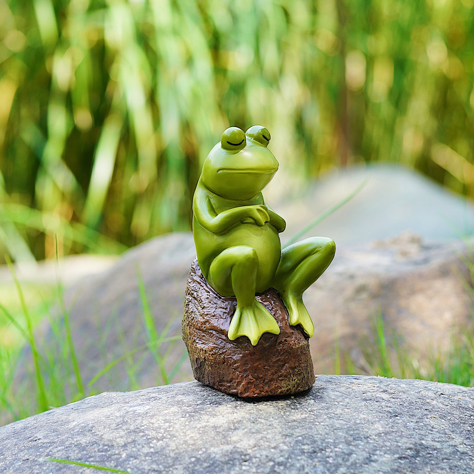 Garden Outdoor Courtyard Frog Ornaments