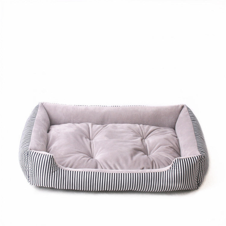 Kennel Dog Bed – Plush Pet Bed for Dogs & Cats