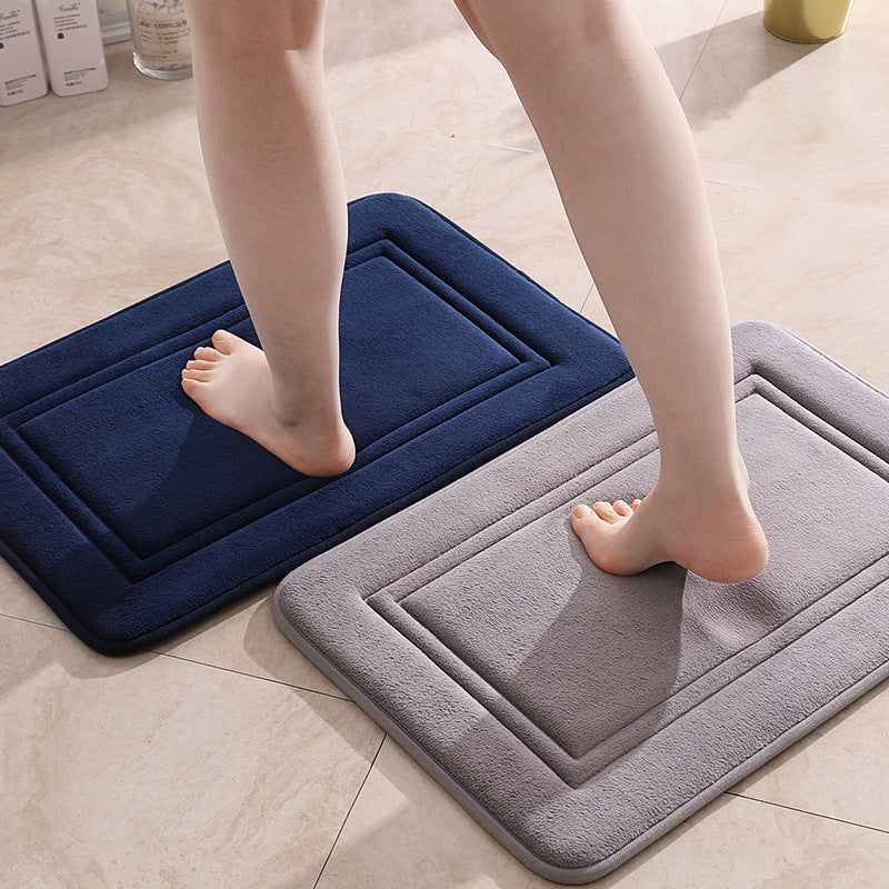 Space-Smart Non-Slip Mat for Bathroom, Kitchen & Entrance