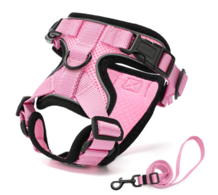 PawProwl Escape-Proof Adjustable Cat Harness with Leash