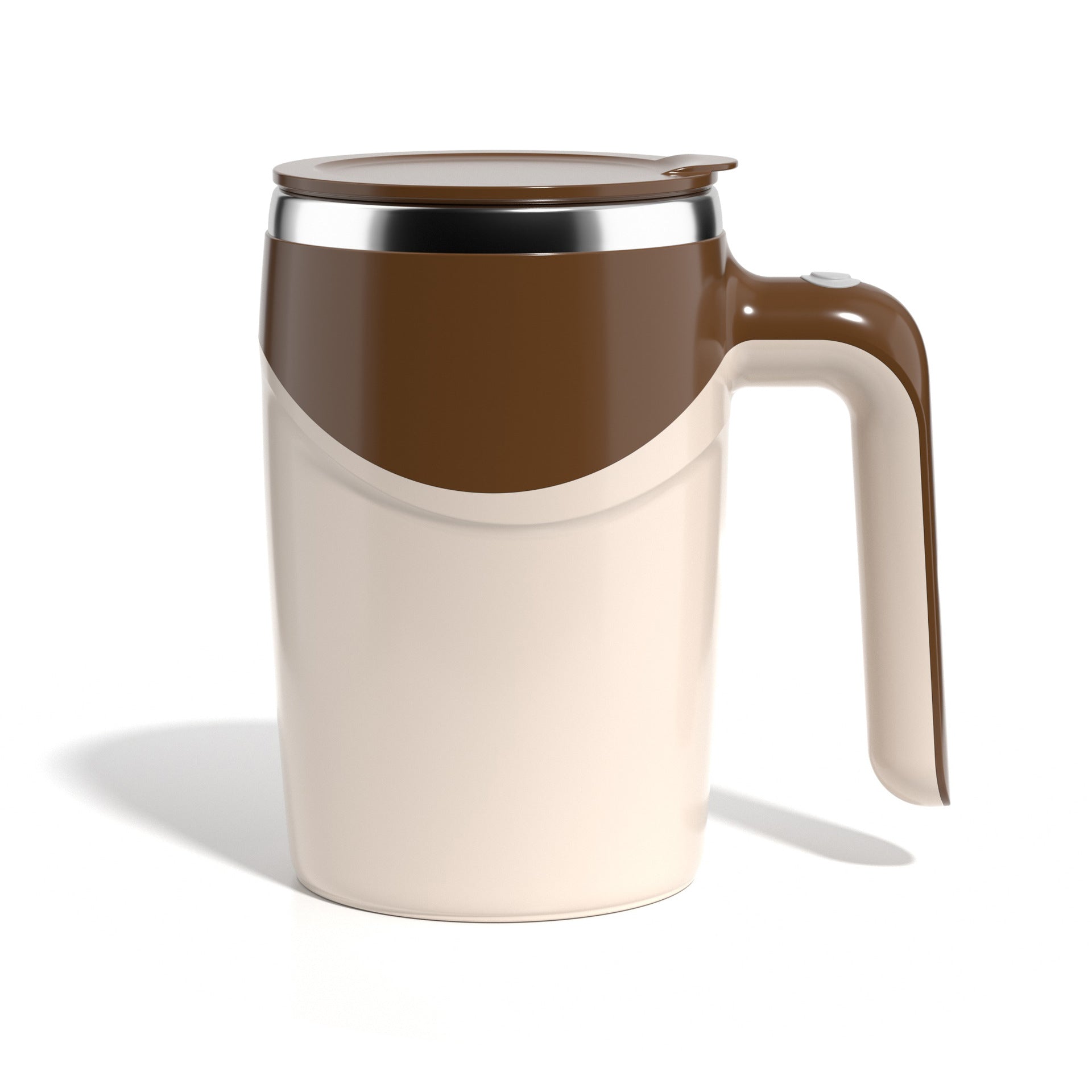 Self-Stirring Coffee Mug – Automatic Mixing Travel Cup