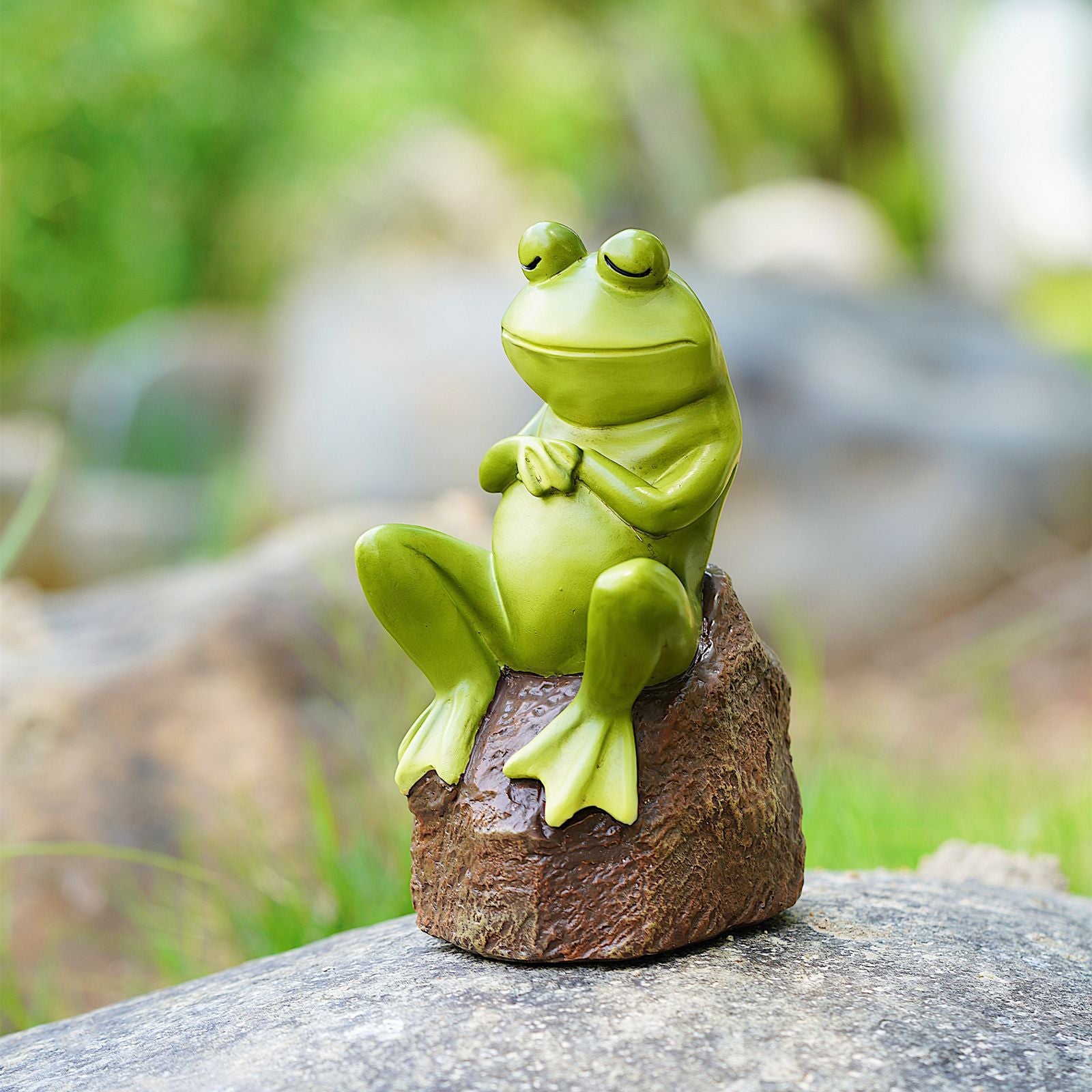 Garden Outdoor Courtyard Frog Ornaments