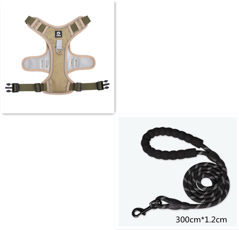 Large Dog Reflective Vest Harness