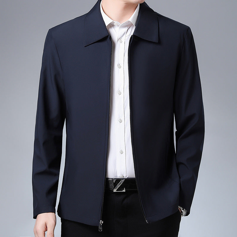 Refined Casual Lapel Jacket for Men – Smart & Everyday Wear