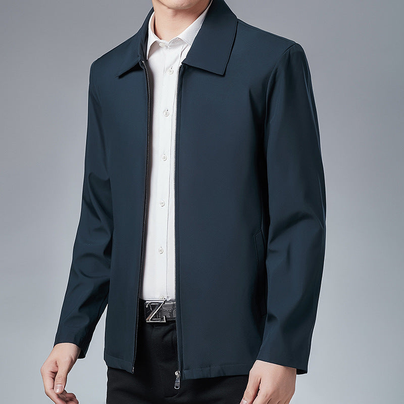 Refined Casual Lapel Jacket for Men – Smart & Everyday Wear