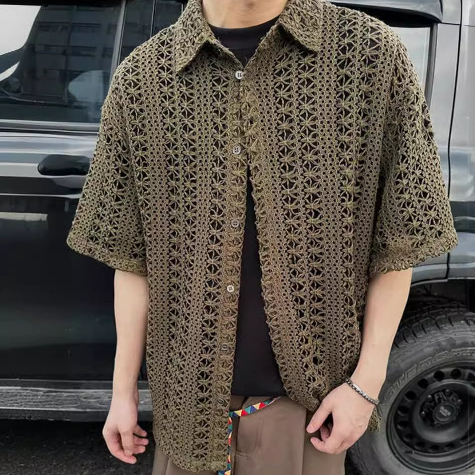 Short Sleeve Men’s Summer Shirt – Cool & Breathable