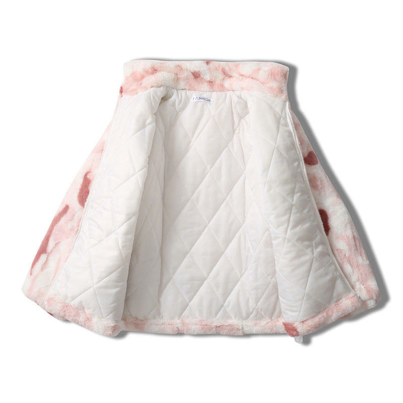 Loose Fit Zip-Up Cardigan Jacket